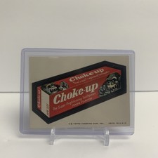 1974 Topps Wacky Packages Series 8 #7 Choke-Up