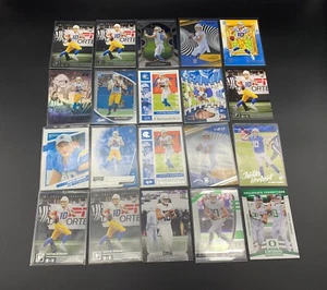 (x20) Lote de tarjetas de novato Justin Herbert Chronicles Select Mosaic Playoff Oregon 👀 - Imagen 1 de 5