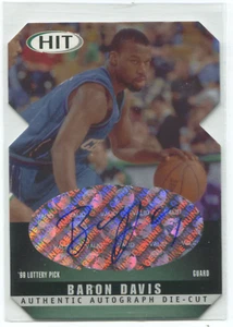 2000 HIT 99' Lottery Pick Authentic Autograph Die-Cut #A1 Baron Davis - Picture 1 of 2