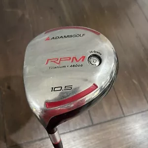 Lefty Adams Golf RPM Titanium 460CC 10.5* Adila NVS 65-R Regular Graphite 45.5" - Picture 1 of 12