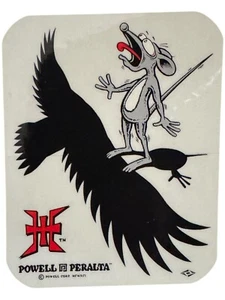 Vintage 1990’s Powell Peralta Skateboard Sticker (Original, Not A Reissue) - Picture 1 of 6