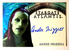 Stargate Atlantis Season 2 Autograph Card Andee Frizzell as Wraith Hive Queen