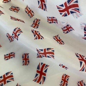 UNION JACK Ripstop WATER REPELLENT fabric - lightweight, 150cm/60" Wide - Picture 1 of 4