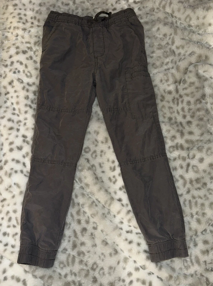 Chicos Gris Tucker y Tate Forrado Jogger Pantalones Carga Talla 6 Foto 1 de 4
