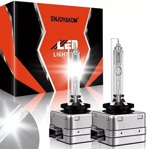 For Buick Enclave 2008-2012 2X D1S HID Headlight High&Low Beam 6000K White Bulbs - Picture 1 of 11