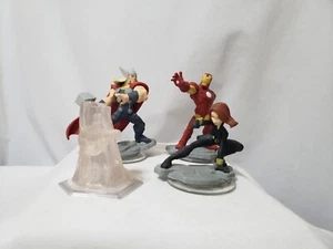 FIGURAS THOR, VIUDA NEGRA Y IRON MAN SUPERHÉROES DE MARVEL DE DISNEY INFINITY 2.0 - Imagen 1 de 8