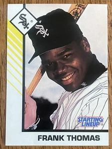 1993 Kenner SLU Startaufstellung FRANK THOMAS HOF White Sox - Bild 1 von 2