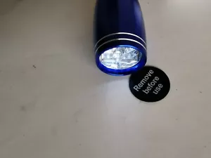 Baby Barrel 6 LED torch with Carabiner Model PL1715, new - Picture 1 of 7