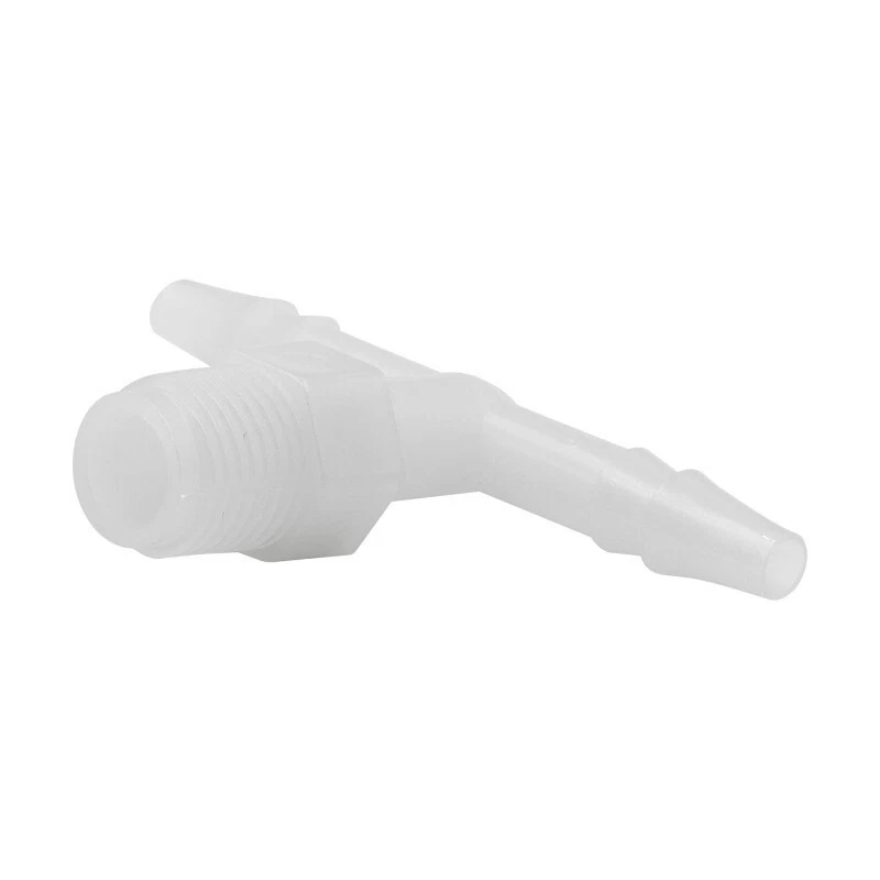 Nylon T Piece 1/8 NPT male suit 3/16" (4.7mm) Hose - Stack & Autometer Gauges — 第 1/1 张图片