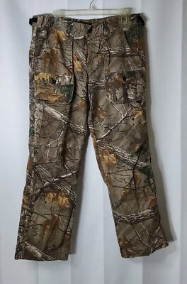 GANDER MOUNTAIN GUIDE SERIES REALTREE CAMO PANTS SIZE MED 8-10 - Image 1 of 4