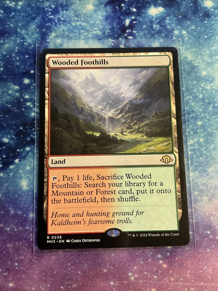 Wooded Foothills - Modern Horizons 3 - MH3 MTG - Image 1 of 1