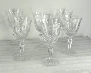 Juego de seis (6) copas de agua Royal Doulton Windsor patrón 7 1/8" de alto - Imagen 1 de 15