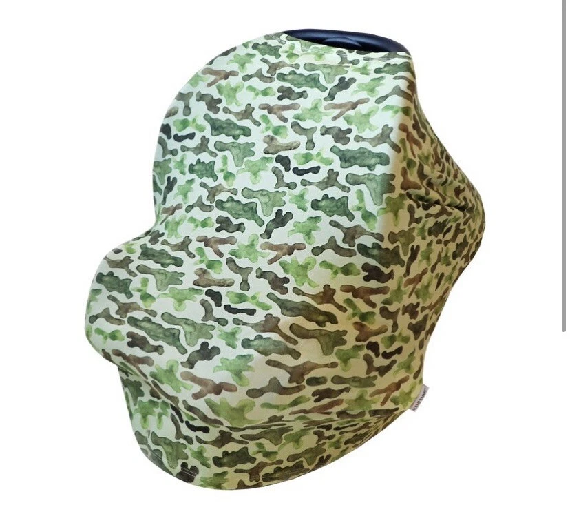 Funda infantil multiuso natural antimicrobiana, funda de asiento de coche, funda de enfermería. Foto 1 de 4