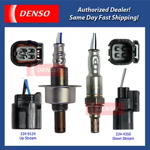 Denso Oxygen Sensor Up & Down Stream 2PCS. Set for 2007-2011 Honda Civic 1.8L - Picture 1 of 3
