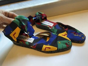 Yves Saint Laurent 1970’s Love Flat Slide Shoes 9.5 - Picture 1 of 5