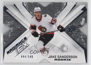 2022-23 SPx Radiance F/X Rookies /549 Jake Sanderson #RFX-89 Rookie RC