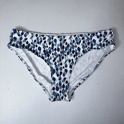 Niptuck Swim Women’s Bikini Bottom Blue White Size 12 - Image 1 of 4