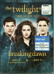 The Twilight Saga: Breaking Dawn, Parts 1 & 2 (2-Disc DVD + Digital Copy + Ultra - Picture 1 of 2