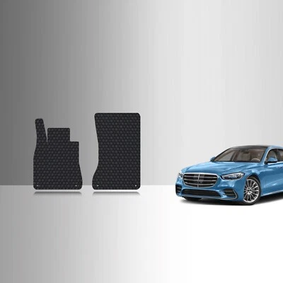 ToughPRO Front Mats Black For Mercedes-Benz S Class All Weather 2021-2026 Foto 1 de 4