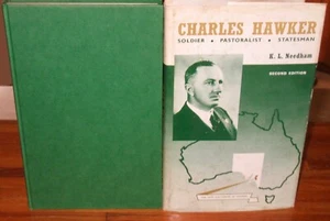 Charles Hawker ~ K. L. Needham. Soldier Pastoralist Statesman. HbDj in MELB - Imagen 1 de 20