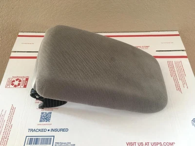 Honda Civic 2012-13-2014-2015 consola central gris tela reposabrazos tapa OEM CON EXTENSIÓN Foto 1 de 4