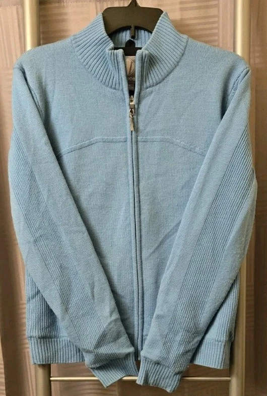 Suéter Sunice Windstopper Bebé Azul Lana Cremallera Completa con Forro de Poliéster Para Hombre Mediano Foto 1 de 4