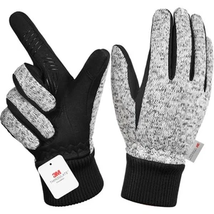 Winter Gloves for Men/Women -10°F 3M Thinsulate Warm Touch Screen Snow Ski Bi... - Picture 1 of 6