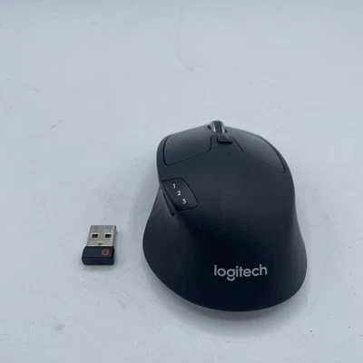 Logitech M720 Triathlon Wireless Mouse W/ Dongle M-R0062 *Tested* - Image 1 of 4