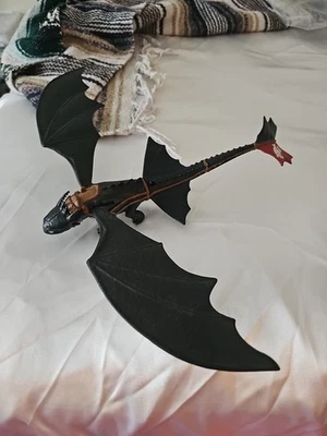 'Toothless' Nightfury 11 in. Foldable Wings No. 31011AFS Fairly Good Condition - Image 1 of 4