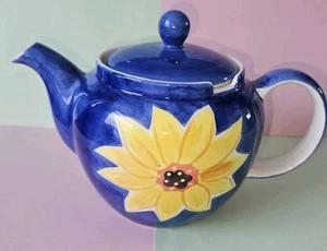 Whittard Of Chelsea Chatsford Sunflower Design Teapot - Picture 1 of 21