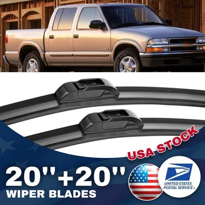 Limpiaparabrisas delantero premium para todas las estaciones 20" y 20" para Ford E-150 2003-14 Foto 1 de 4