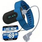Vibeat OxyU Pulse Oximeter HR Monitor 16h Battery Life Low SpO₂ Vibration Alert