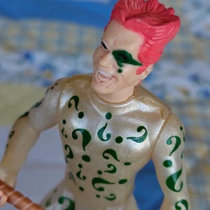 Vintage 1996 RIDDLER Batman Forever DC Kenner 4.5" Action Figure - Picture 1 of 5