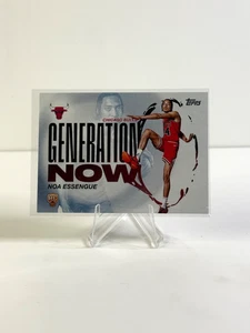 Buque insignia de la NBA 2025-26 Topps - Noa Essengue - Generación ahora - GN-12 - Imagen 1 de 2