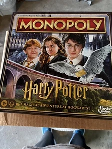 Monopoly Harry Potter Edition Board Game | A Magical Adventure at Hogwarts NEW! - Picture 1 of 6