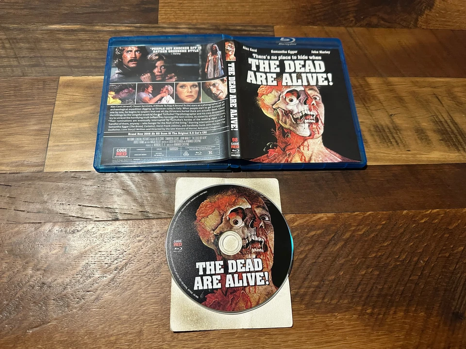 The Dead Are Alive (Blu ray, Code Red, 70’s Horror Classic,Widescreen, OOP) - Image 1 of 1