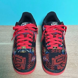 Size 8.5 Nike Air Force 1 iD Low Pendleton 641467-992 Authentic NO BOX Japan - Picture 1 of 18