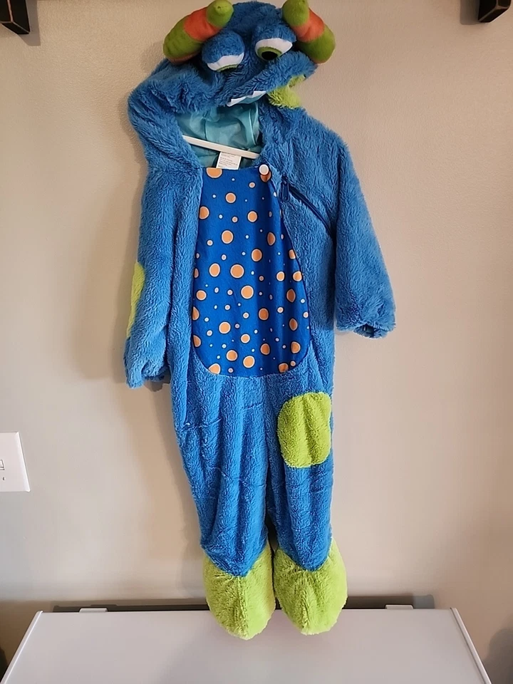 18-24 Month Blue Monster Costume for Little Boys Or Girls Halloween Costume - Image 1 of 4
