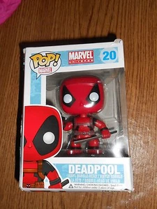 MARVEL FUNKO POP VINYL DEADPOOL BOBBLEHEAD - Picture 1 of 1