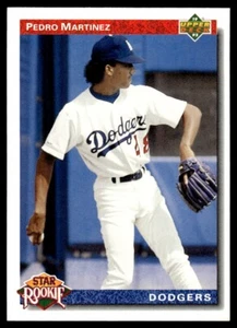 1992 Upper Deck Star Rookie #18 Pedro Martinez Los Angeles Dodgers - Picture 1 of 2