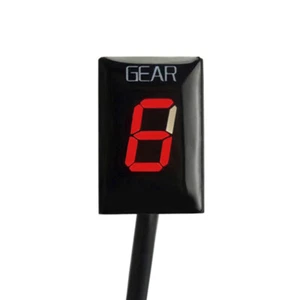 Motorcycle 6 Gear Indicator Digital Red For Suzuki Boulevard C50 M50 C90 M90 - Picture 1 of 7