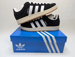 Adidas Campus 00s Black White Gum 2023 (HQ8708) Men's SHIPS FAST USA AUTHENTIC - Picture 1 of 8