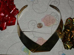 Striking Modernist Taxco Mexico Sterling Silver Cuff Necklace Marked TA178 925  - Picture 1 of 6