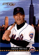 2004 (METS) Studio #126 Kazuo Matsui Rookie