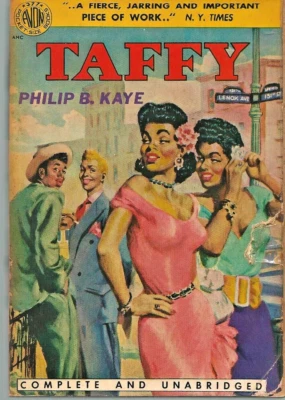 Avon Paperback 377 TAFFY by Philip B. Kaye Vintage Sleaze Paperback Harlem - Imagem 1 de 2