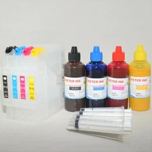 4X100ML Sublimation Refill Ink Cartridge kit CISS alternative for Ricoh GC41 - Picture 1 of 2