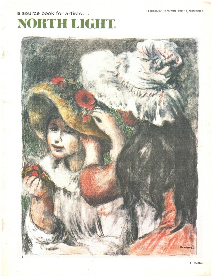 NORTH LIGHT Magazine February 1979 Artists Source Book History Of Lithography - Image 1 of 1