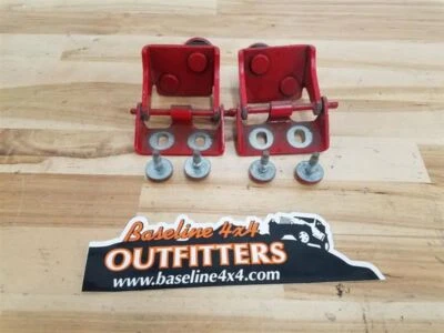 Par de bisagras de puerta levadiza trasera roja Ford Focus 2012 2013 2014 2369 Foto 1 de 4