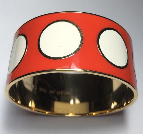 BRACCIALE KATE SPADE NEW YORK A POIS largo 1 e 1 4 di pollice (TESTA TRA LE NUVOLE)
