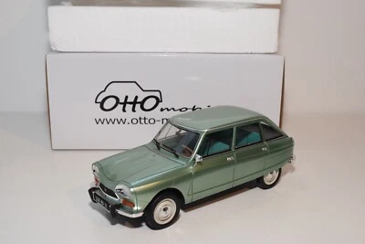 A62 1:18 OTTOMOBILE OT631 CITROEN AMI 8 METALLIC GREEN MIB - Photo 1/4